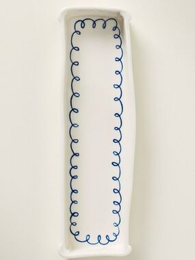 New! NWT Anthropologie Emily Isabella Trinket Dish in Long.
